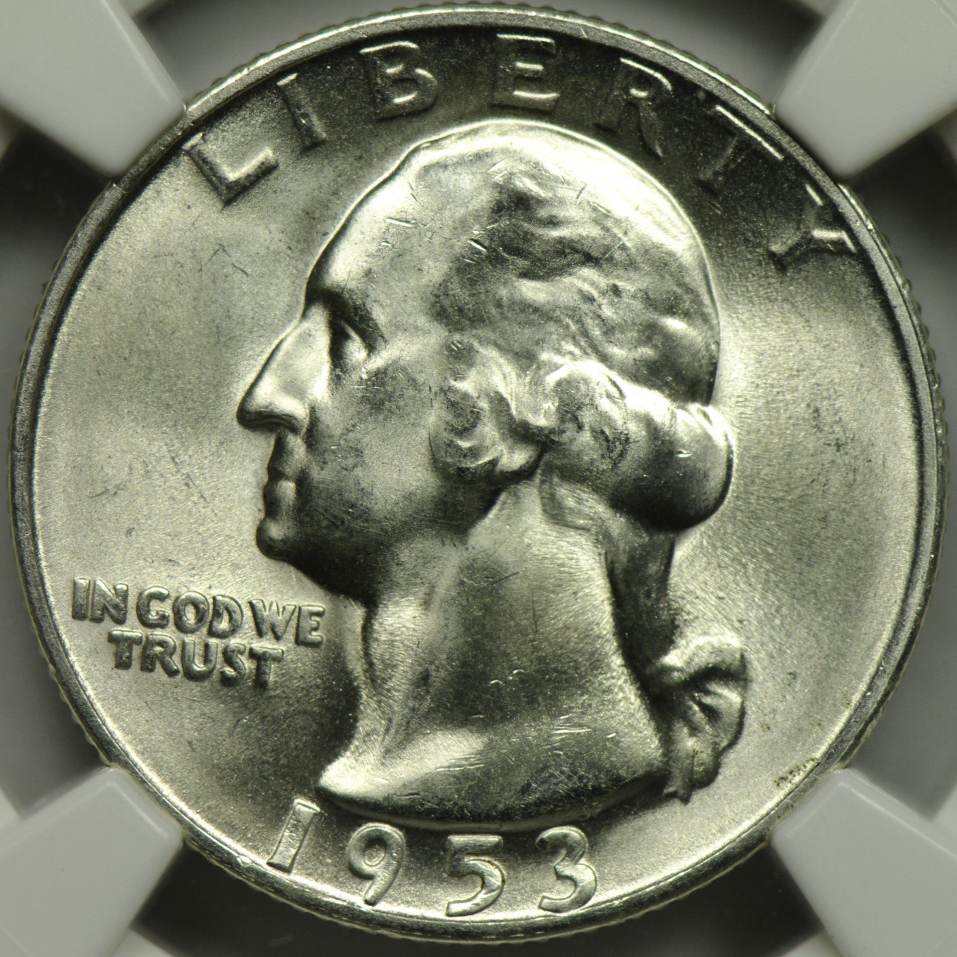 1953 S QUARTER DOLLAR - WASHINGTON, SILVER NGC MS 65 Obv Closeup-773.jpg