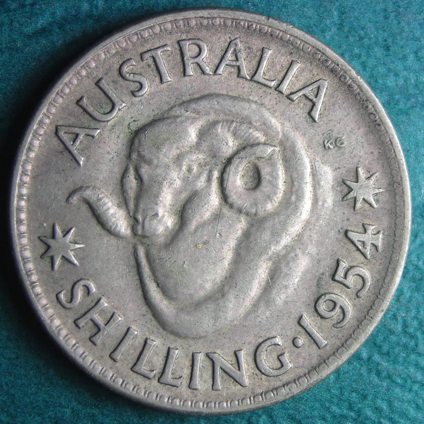 1954 AU shilling rev.JPG