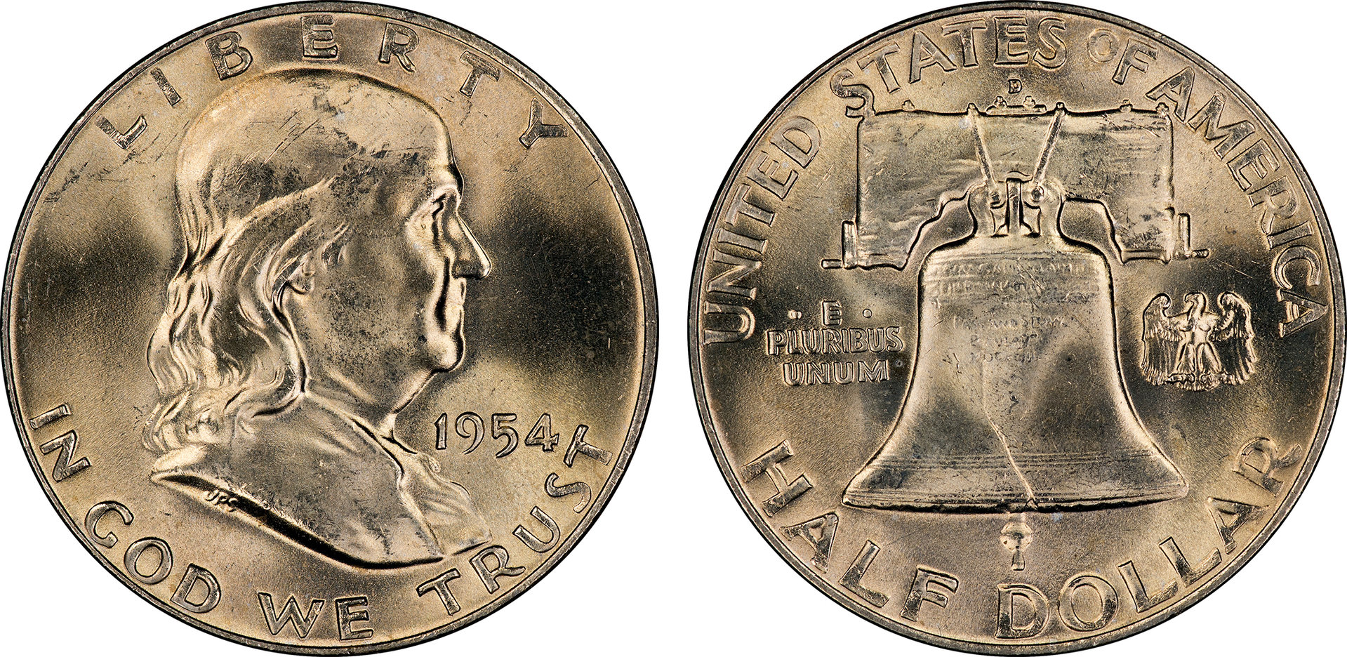 1954 D Franklin Half 3.jpg