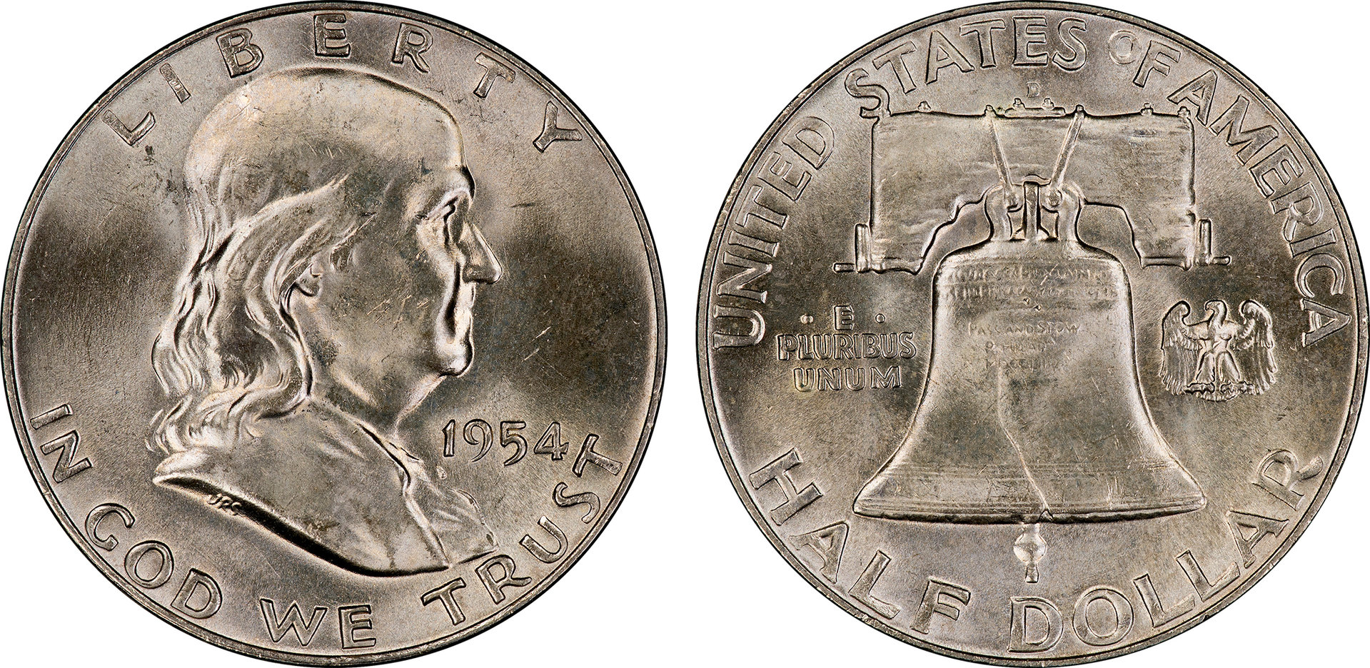 1954 D Franklin Half 4.jpg