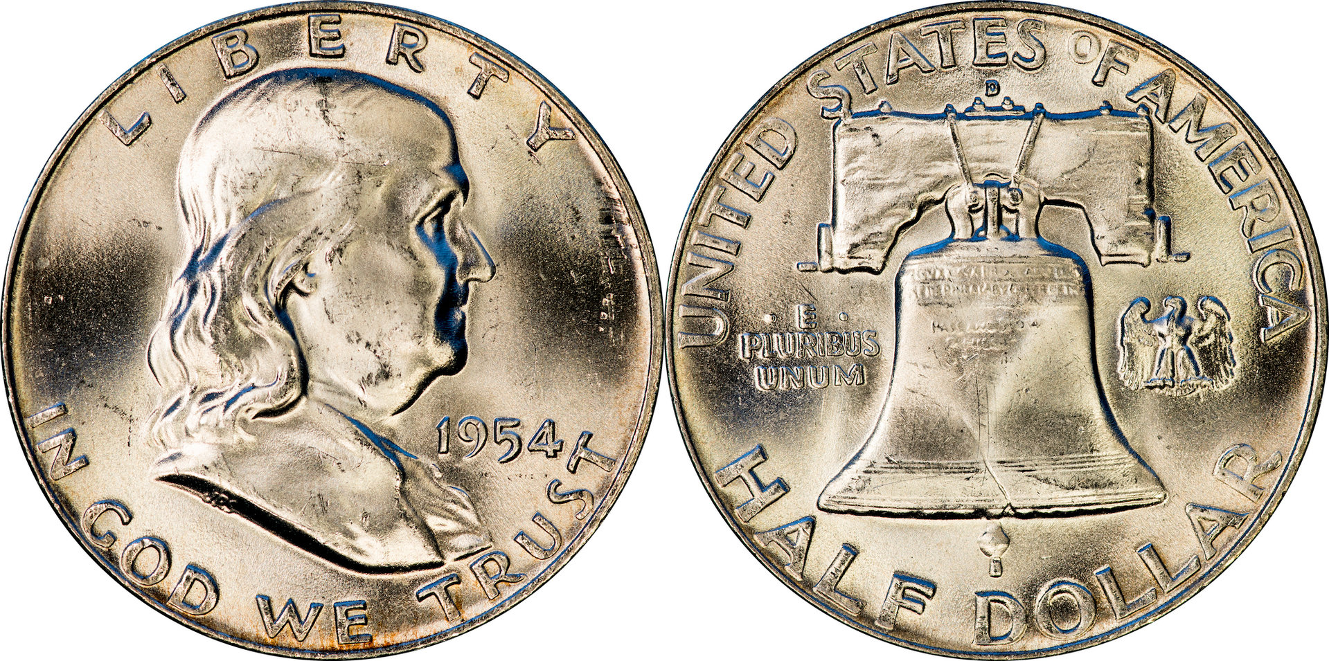 1954 D Franklin Half FS-402.jpg