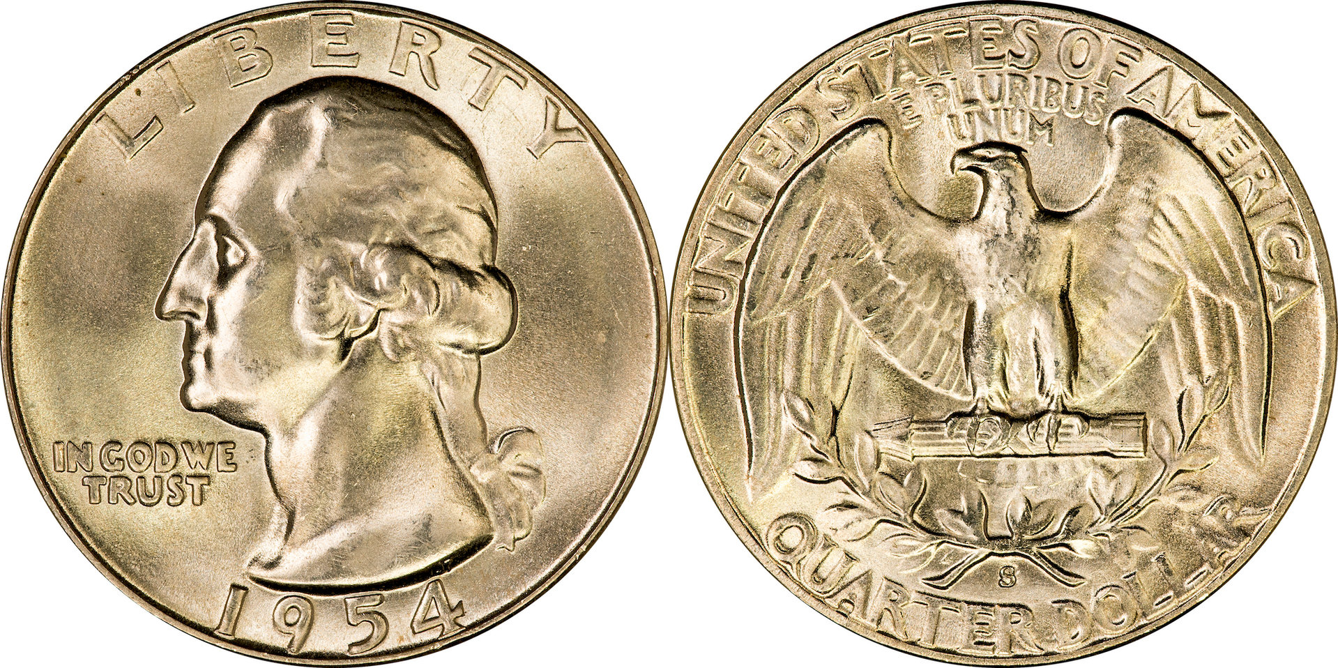 1954 S Washington Quarter.jpg