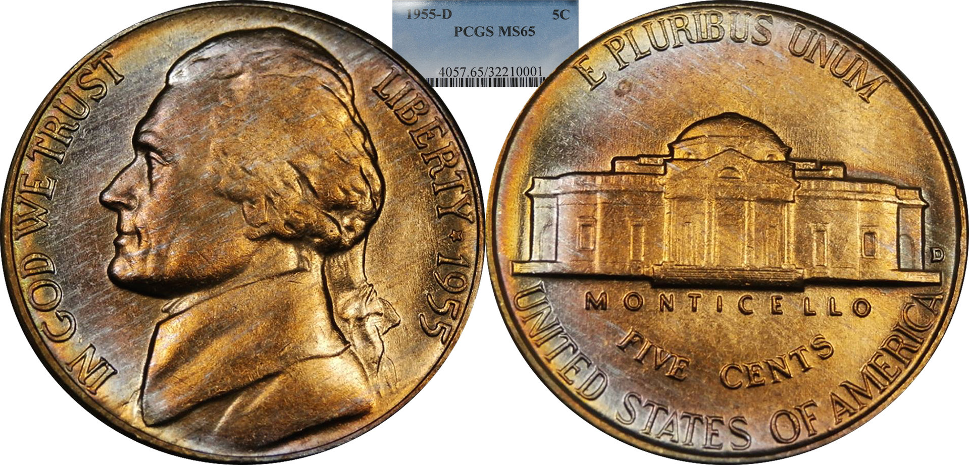 1955 D Jefferson Nickel PCGS MS65.jpg
