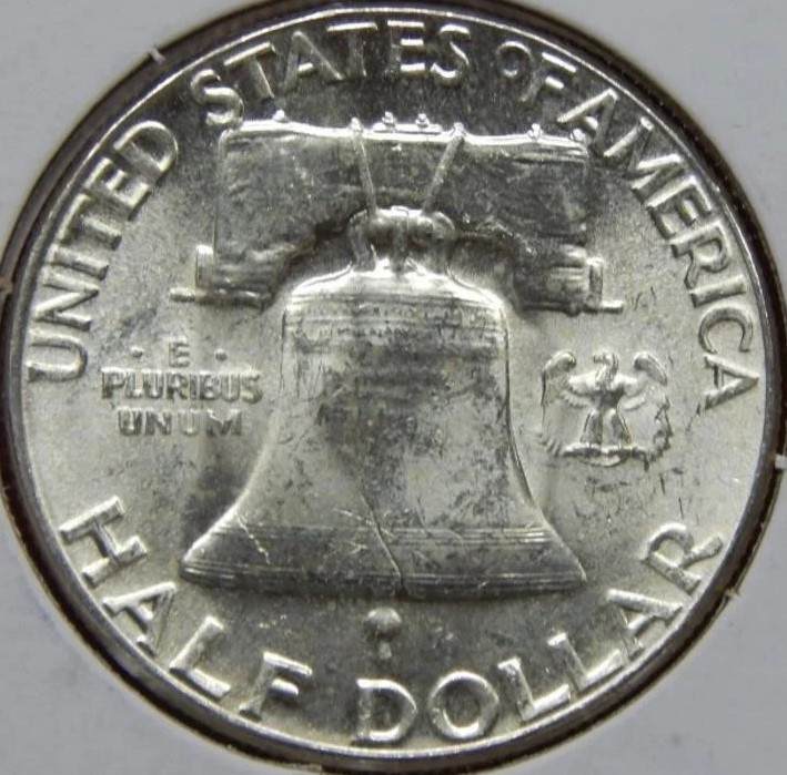 1955 Franklin Half Dollar BB rev.jpg