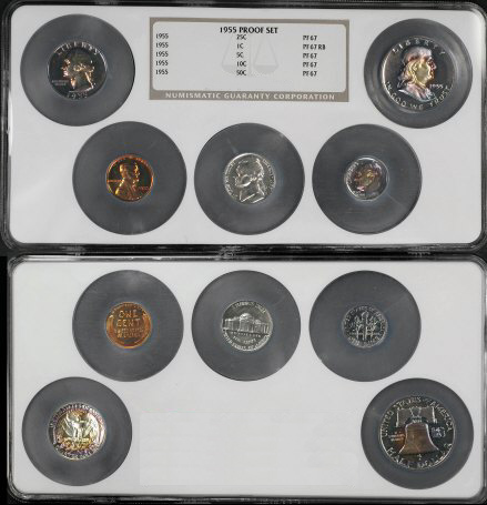 1955 proof set Slab Obv and Rev.jpg