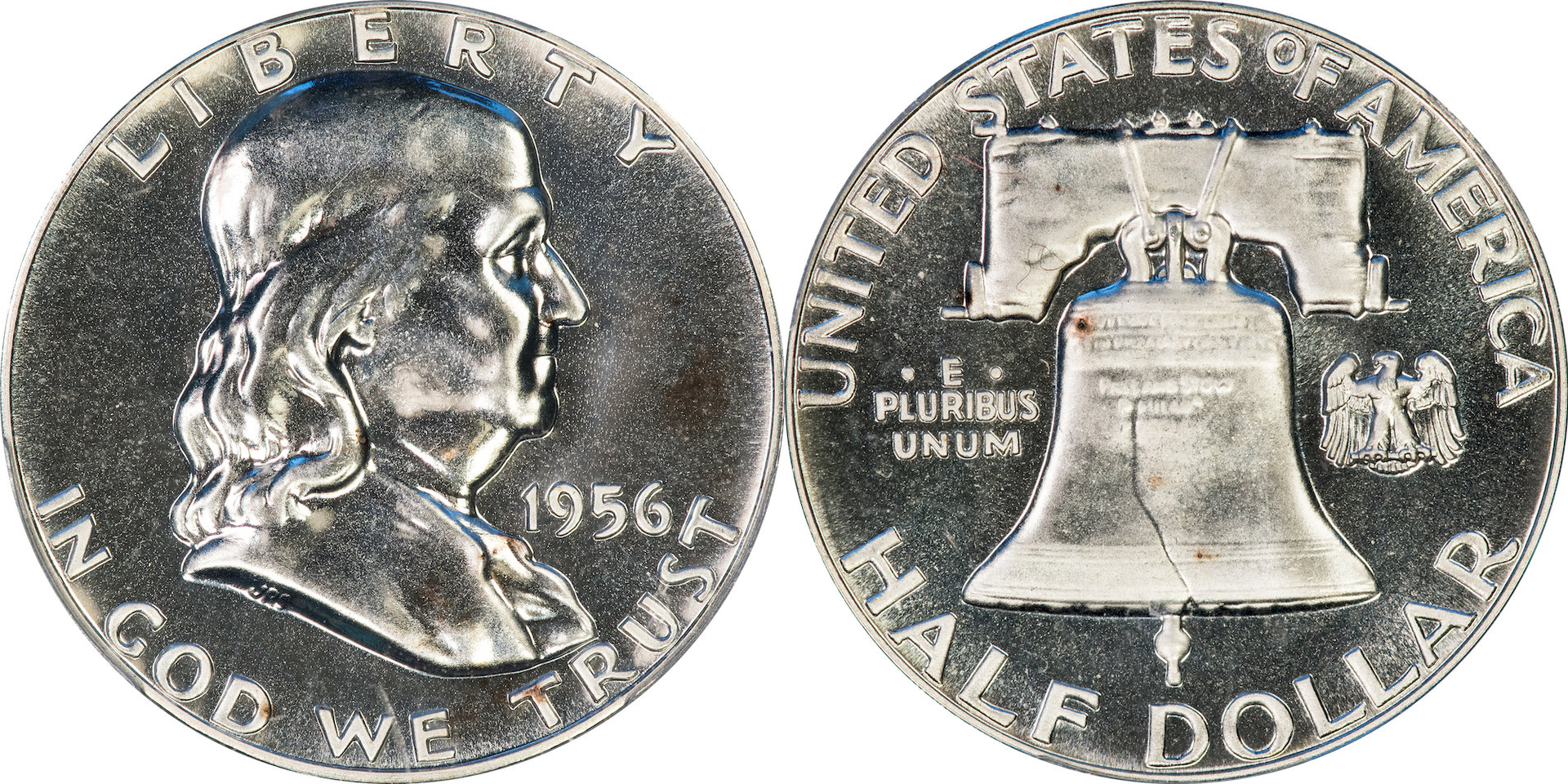 1956 Proof Franklin Half PCGS PR67.jpg