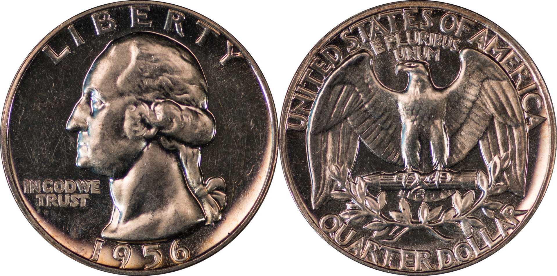 1956 Proof Washington Quarter Reverse Die Gouge.jpg