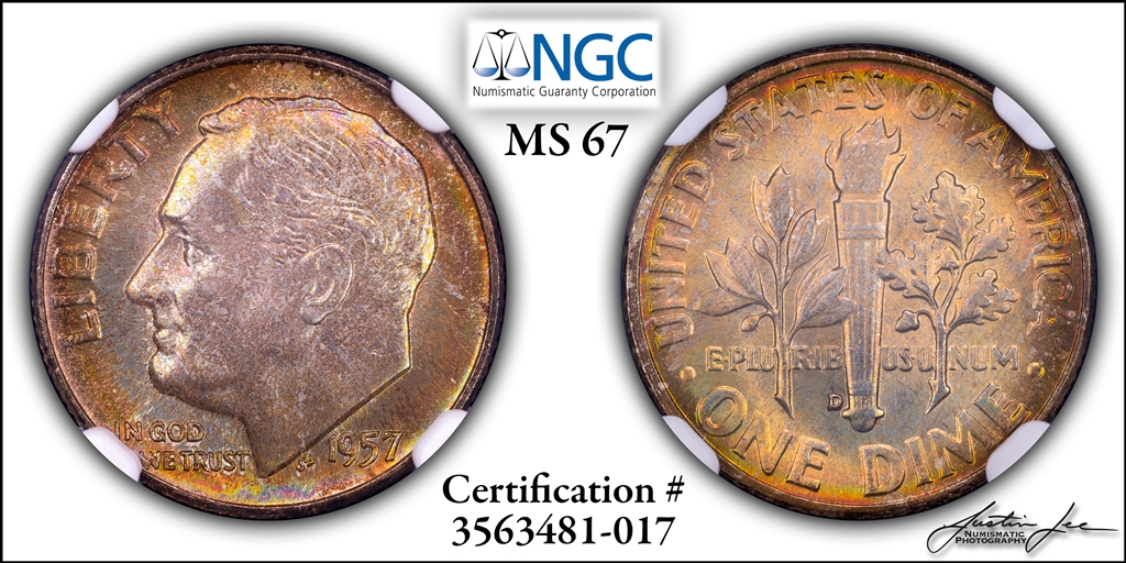 1957 D Roosevelt Dime NGC MS 67 Medium.jpg