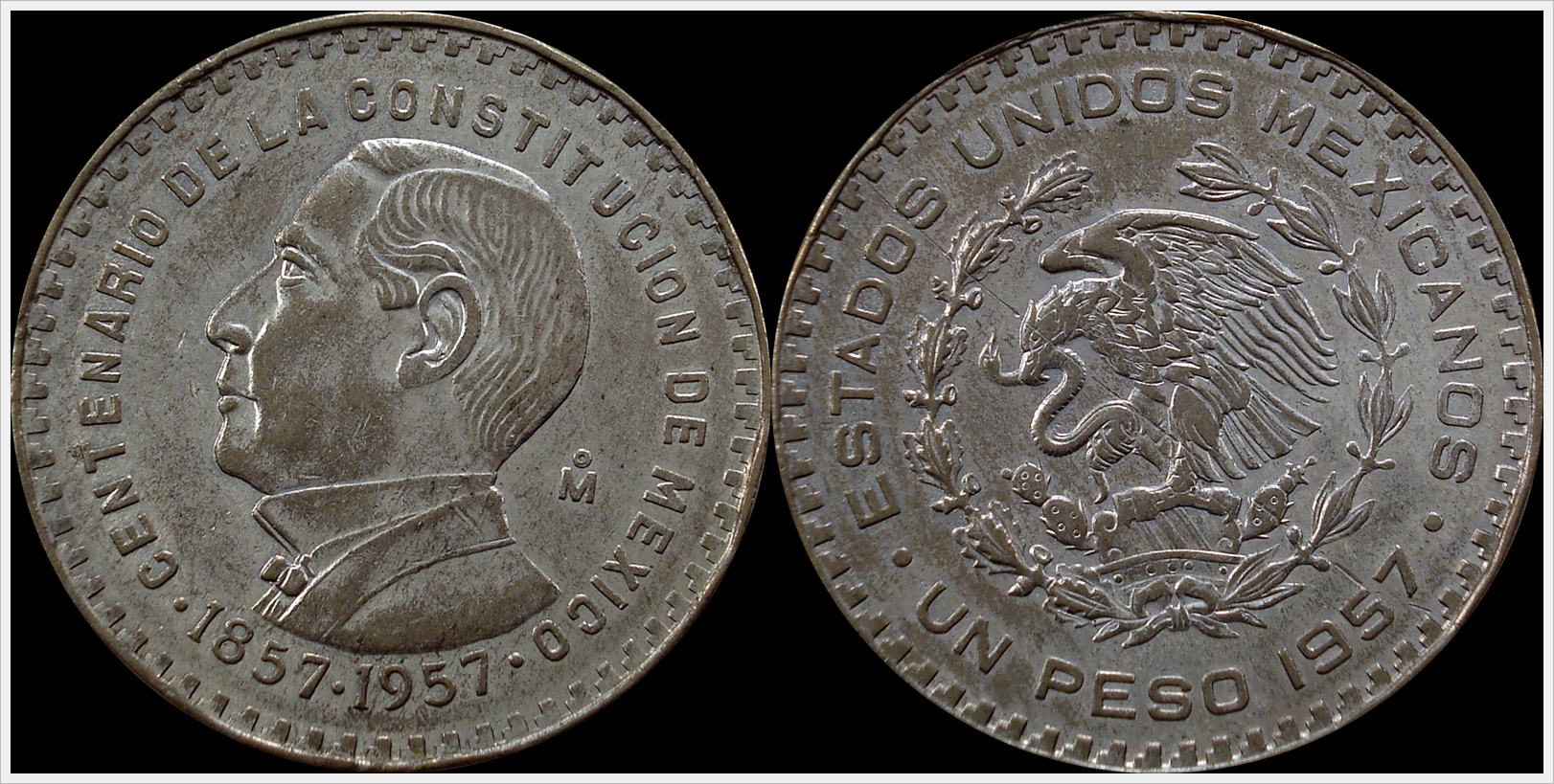 1957 Mexico 1 Peso.jpg