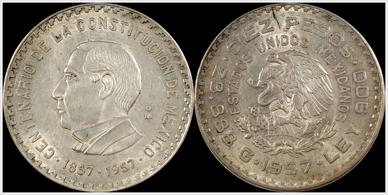1957 Mexico 10 Pesos.jpg