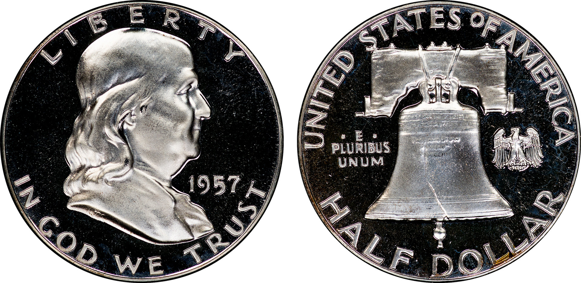 1957 Proof Franklin Half.jpg