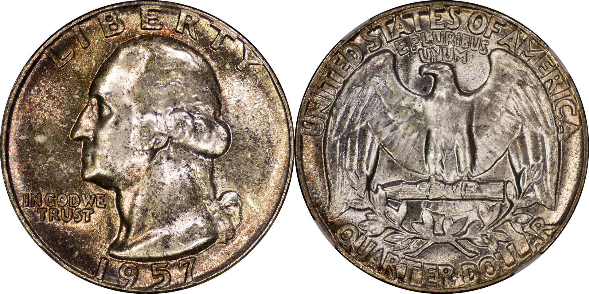 1957 Washington Quarter Type B MS66 3.jpg