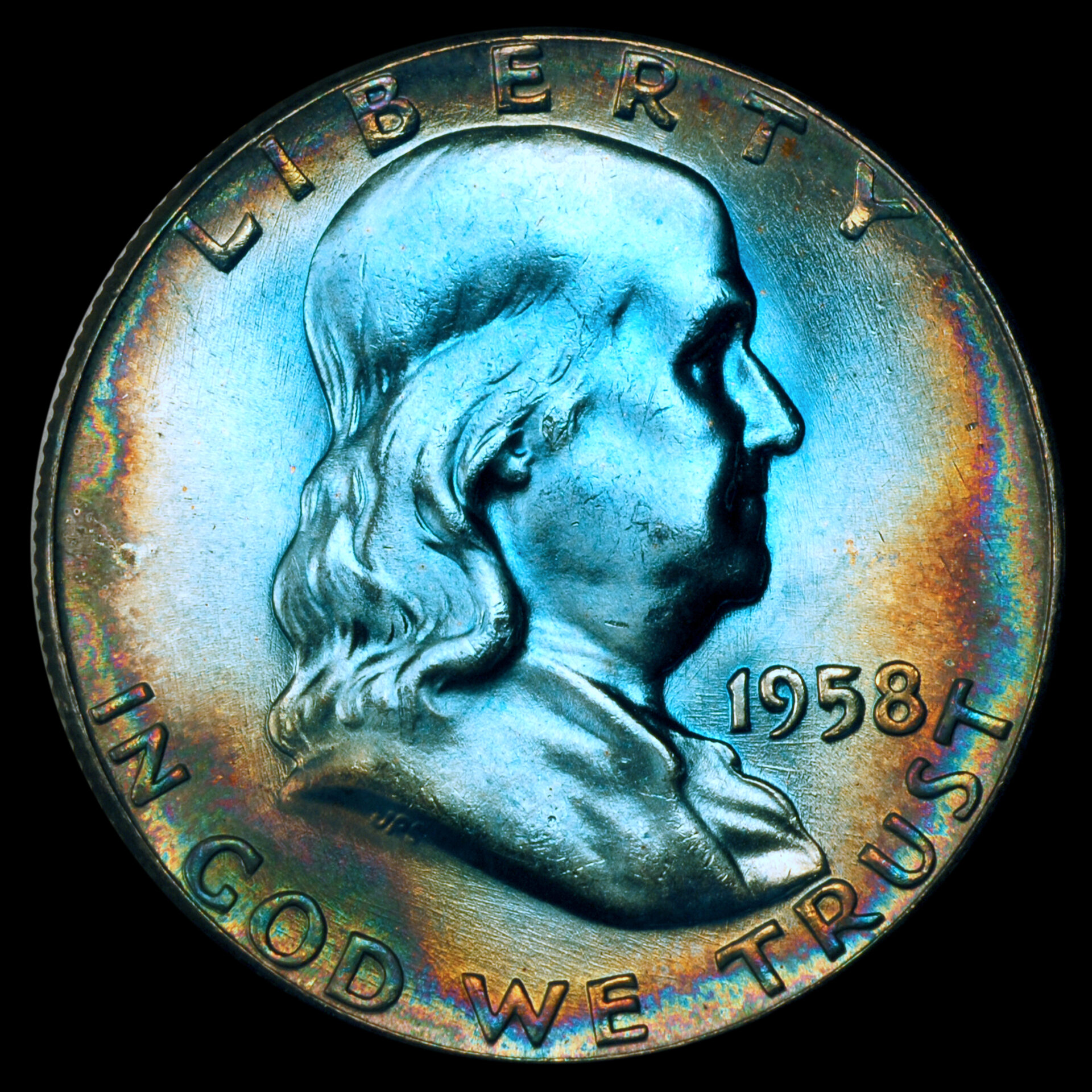 1958 Franklin Obv.jpg