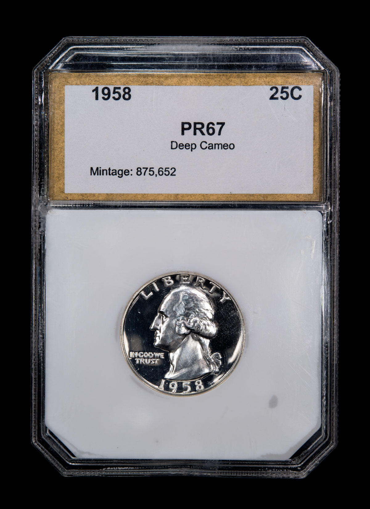 1958-Proof-Washington-Quarter-PCI-PR-67-DCAM-Slab-Front.jpg