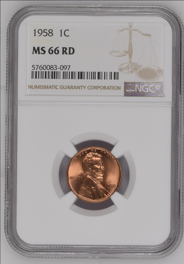1958P 1C MS66 RD NGC 5760083-097 Slab Obverse.png