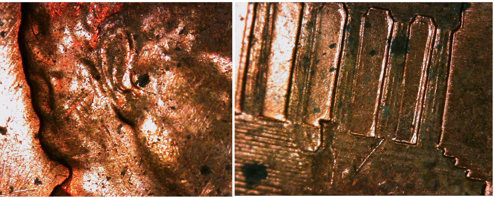 1959-D Lincoln Head Clash Marks Obverse vs Reverse.png