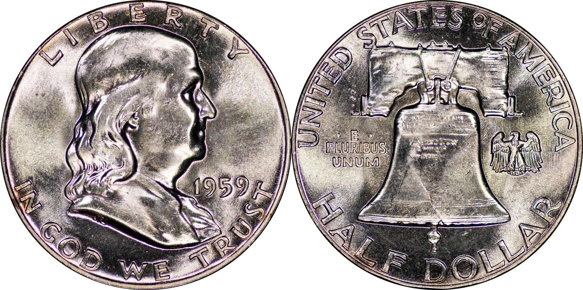 1959 Franklin Half Type 2 Reverse.jpg