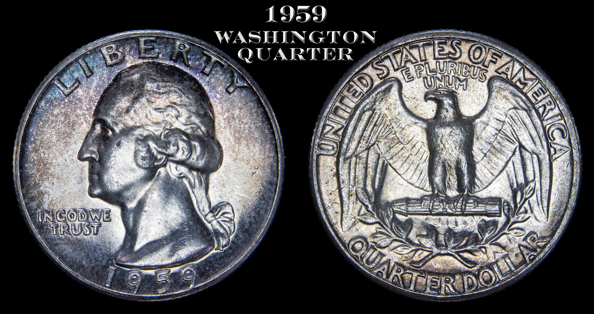 1959 Washington Quarter blue & purple toning.jpg