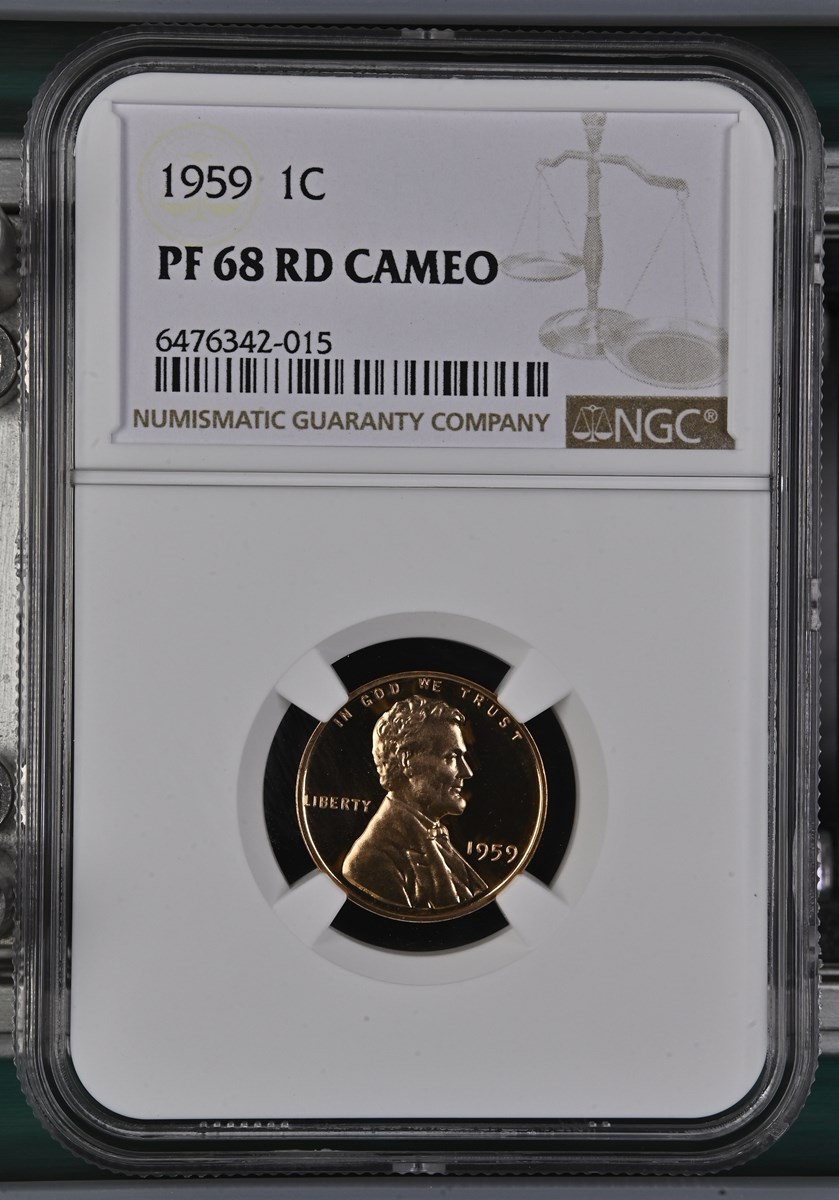 1959P 1C MS68 RD Cameo NGC 6476342-015 Slab Obverse.jpg