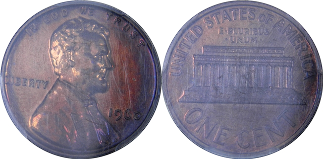 1960 Lincoln PCGS PR64RB Small Date Toned Proof.jpg