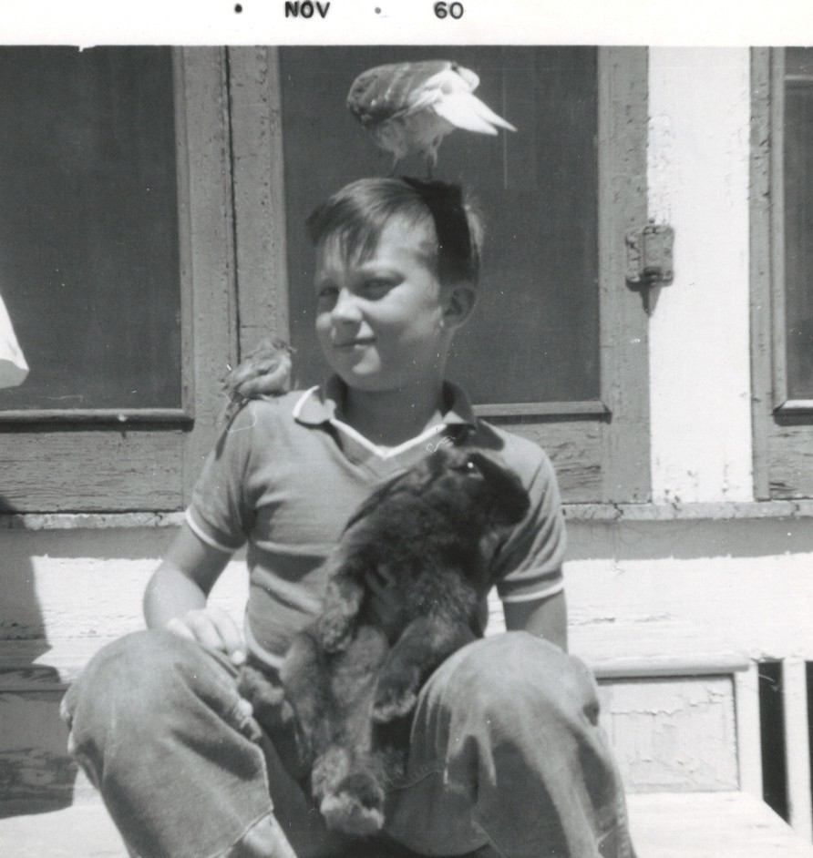 1960 Me (JRV) and some of my Pets.jpg