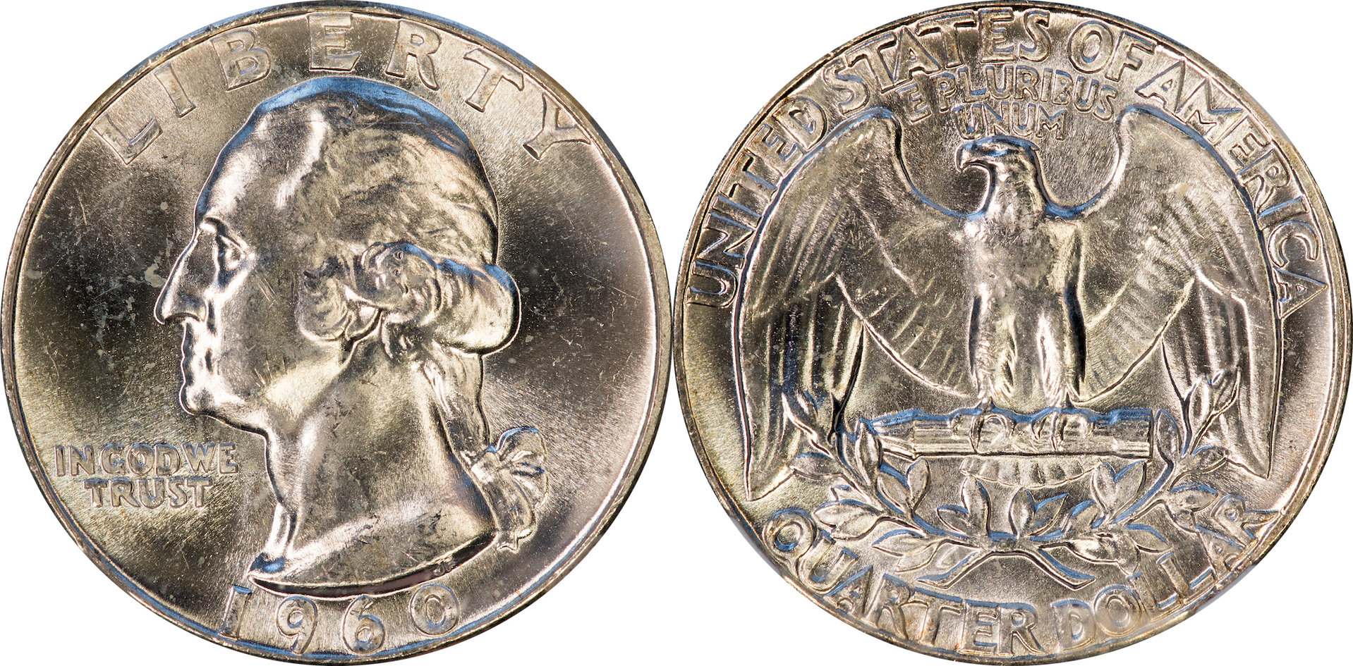 1960 Type B Washington Quarter NGC MS65.jpg