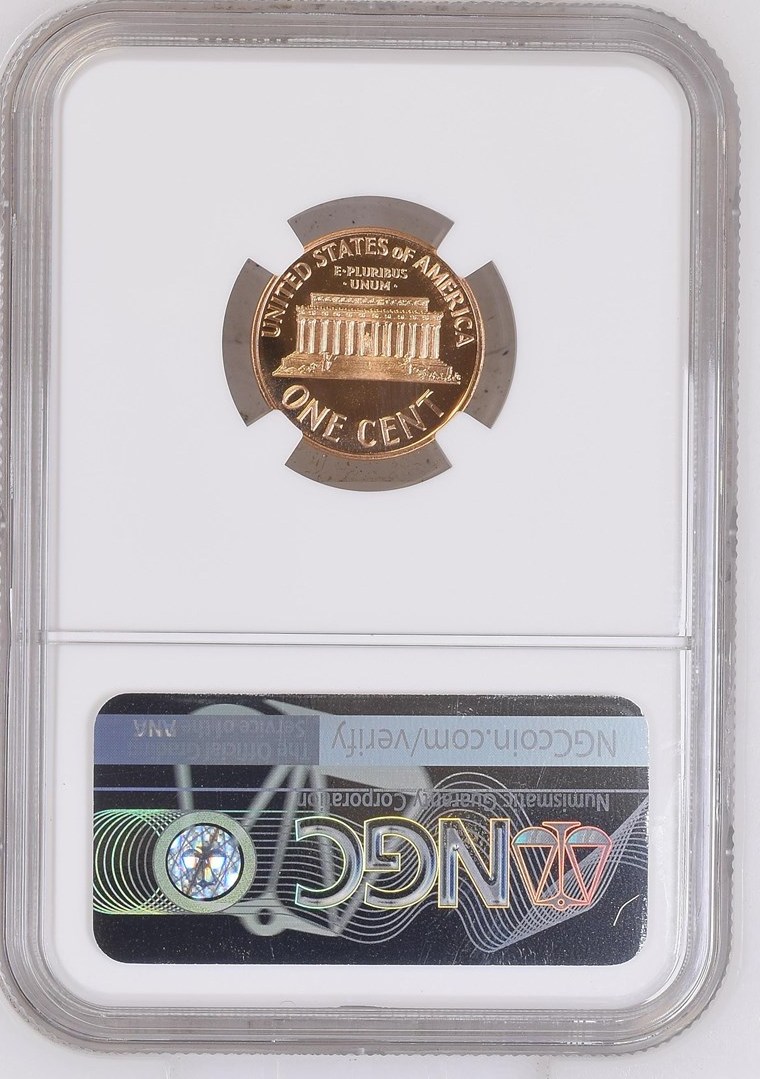 1960P 1C SD PF68 Cameo NGC 6042382-001 Slab Reverse.jpg