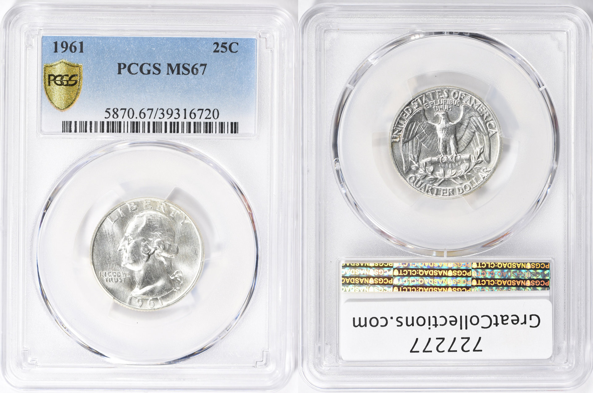 1961 Quarter, PCGS MS67.jpg