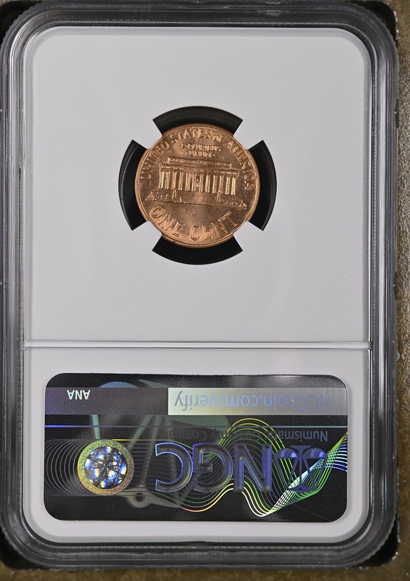 1961D 1C MS66 RD NGC 6578541-014 Slab Reverse.jpg