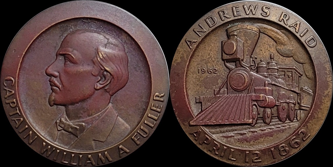 1962 Bronze Captain William A Fuller Andrews Raid 1-horz.jpg
