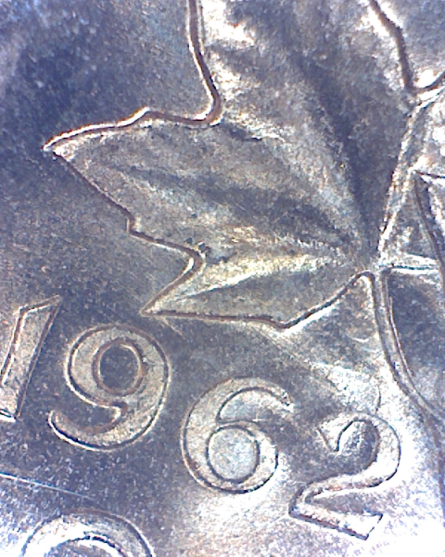 1962 Canada Cent - Hanging 2 close.jpg