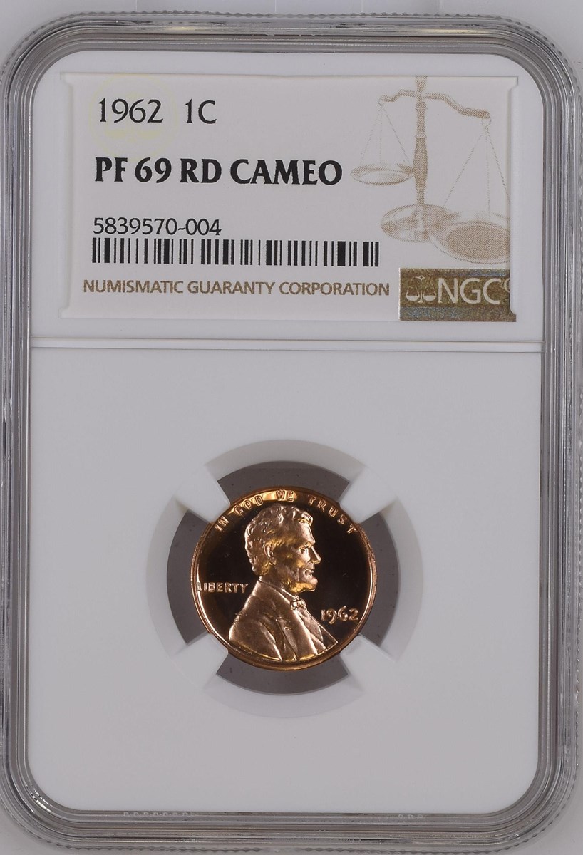 1962P 1C PF69 Cameo NGC 5839570-004 Slab Obverse.jpg