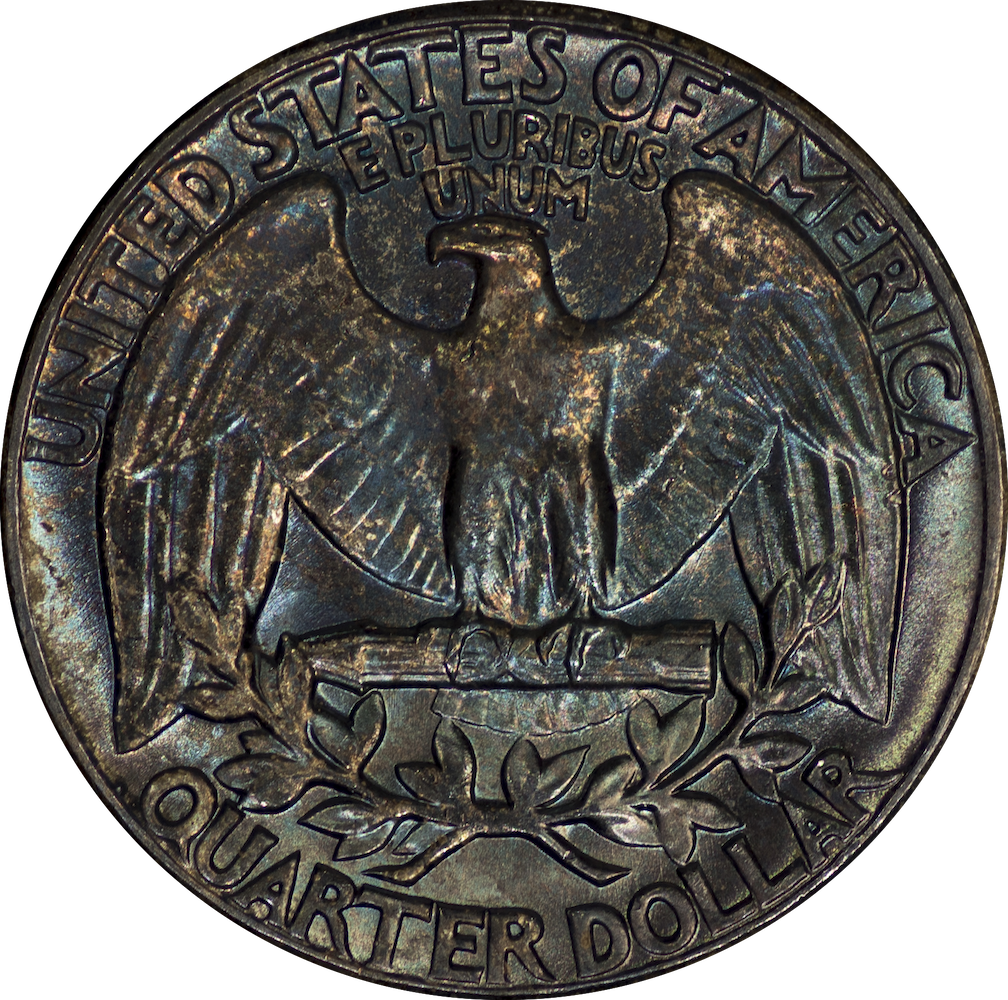 1963 Type B Washington Quarter 2 - Reverse.png