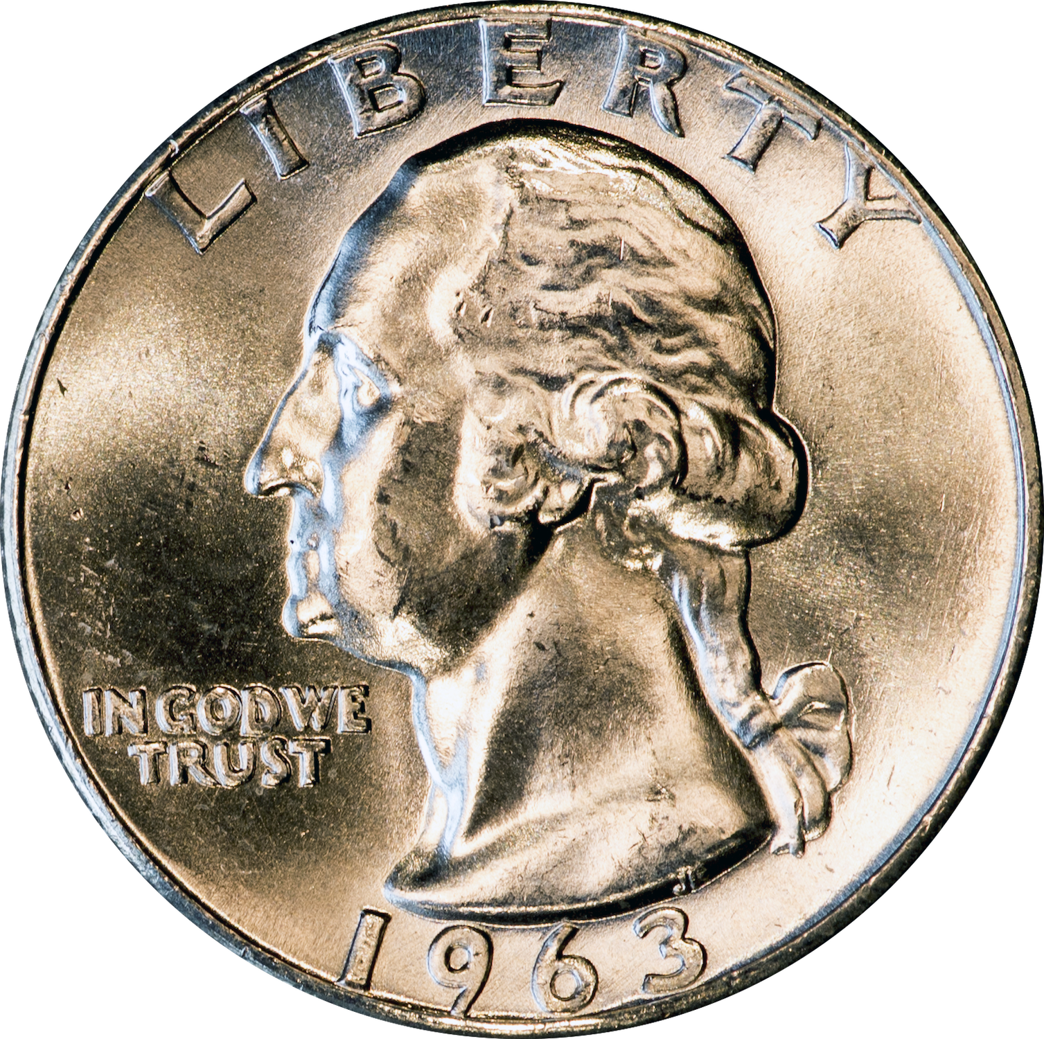 1963 Washington Quarter DDO-001 1 - Obverse.png