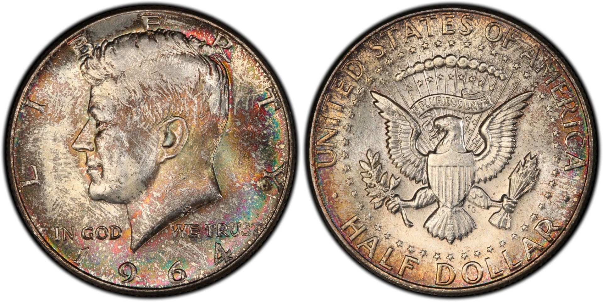 1964 50C HALF DOLLAR - KENNEDY, SILVER PCGS MS65 26308358 CoinFacts Extra Large.jpg