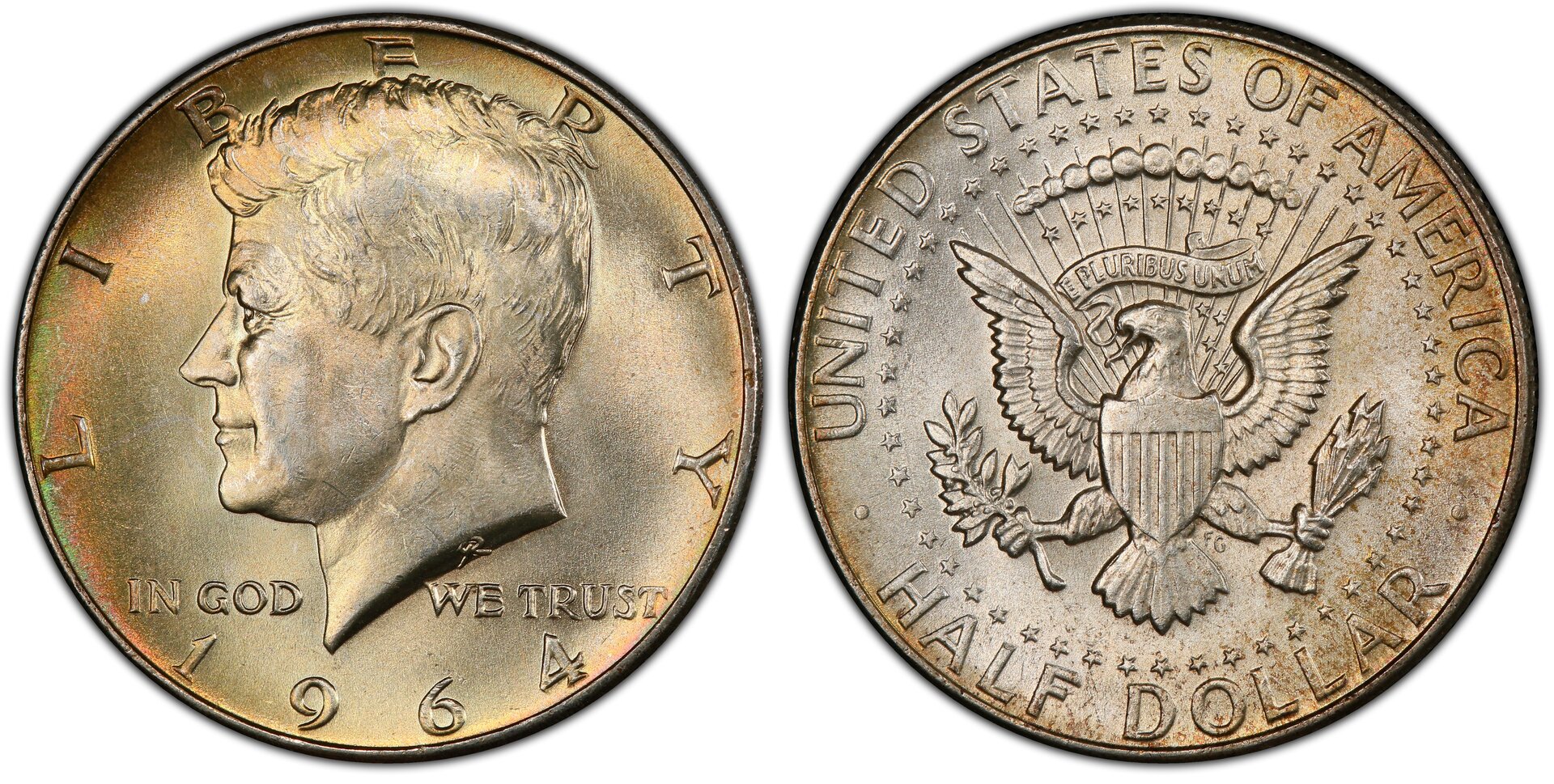 1964 50C HALF DOLLAR - KENNEDY, TYPE 1, SILVER PCGS MS65 41676833 Coinfacts.jpg