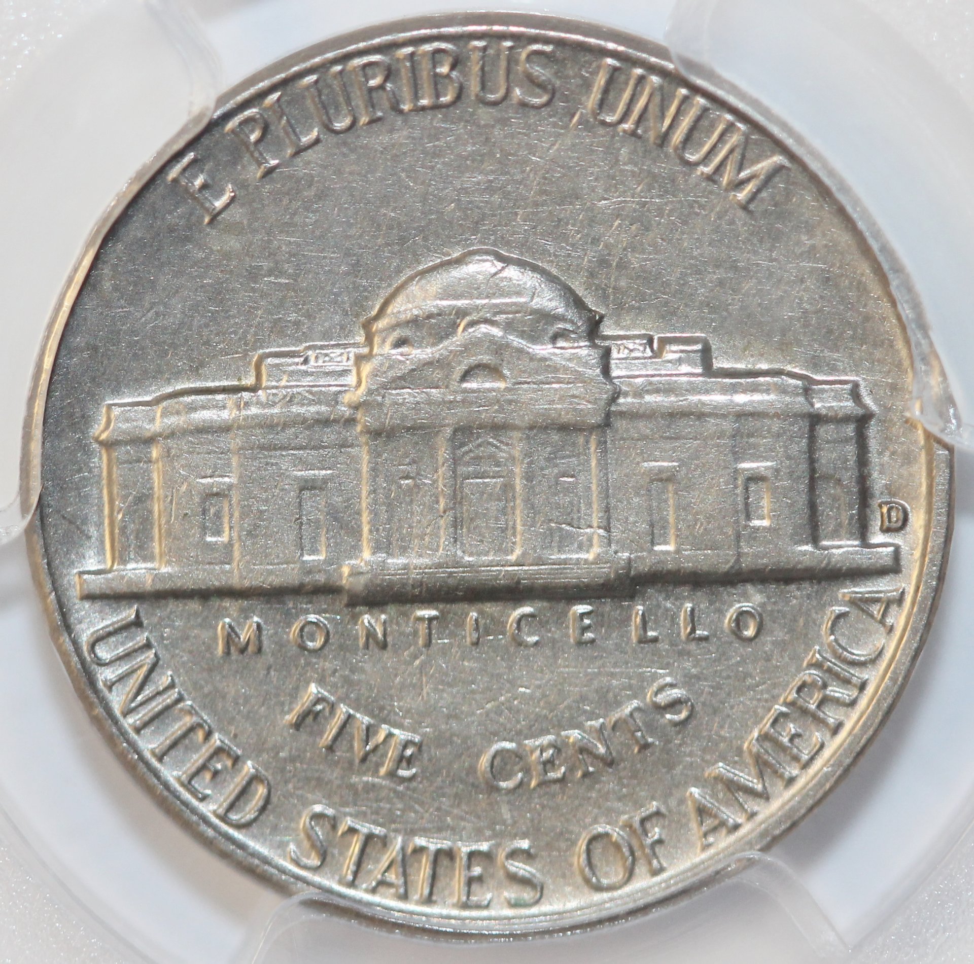 1964 D 5c Struck Retained Staple REV.JPG