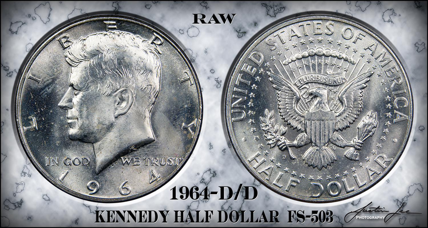 1964-D Kennedy Half Dollar FS-503 small.jpg