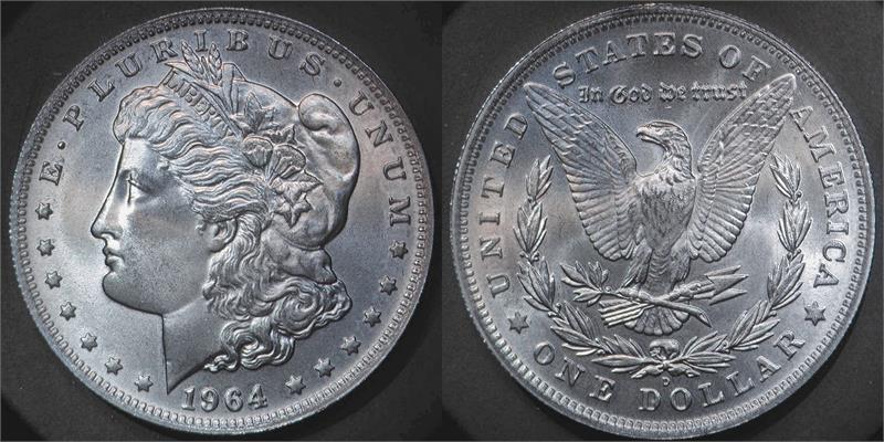 1964-D Morgan  Bulk-Handling Finish MS-63 grade, Die Pair 1 Brilliant Satin,.jpg