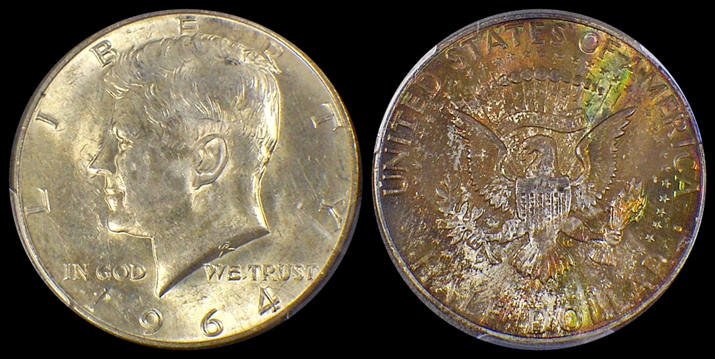 1964-D pcgs-toned sidexside.jpg