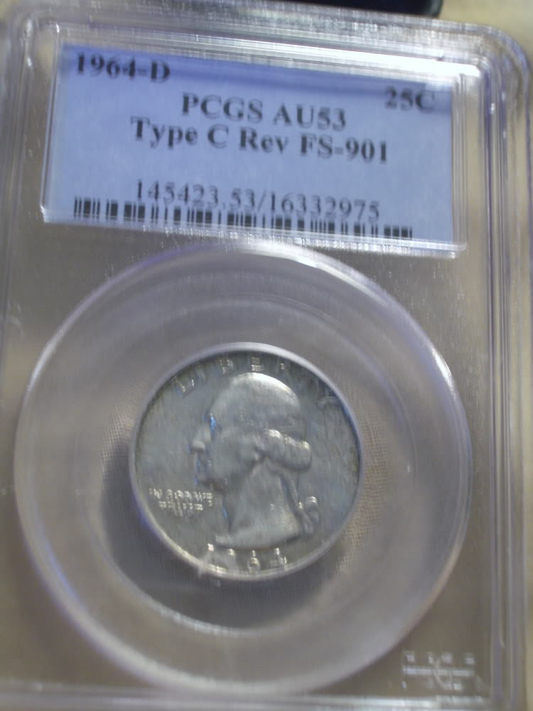 1964-D Washington C rev AU-55 PCGS holder.jpg