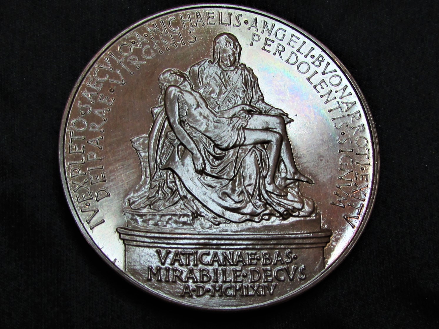 1964 Pope Paul VI - Giampaoli - La Pieta -  reverse.JPG