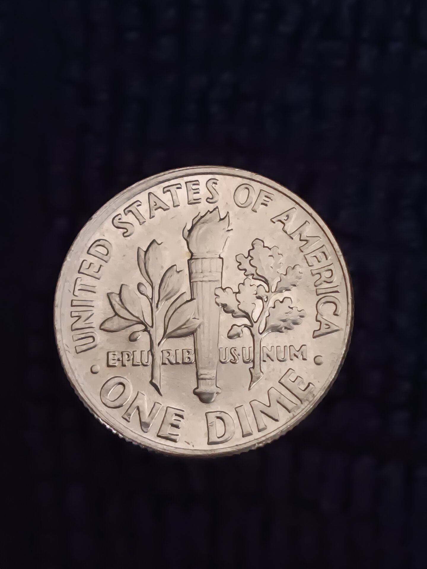 1964 Roosevelt Dime - Reverse.jpg