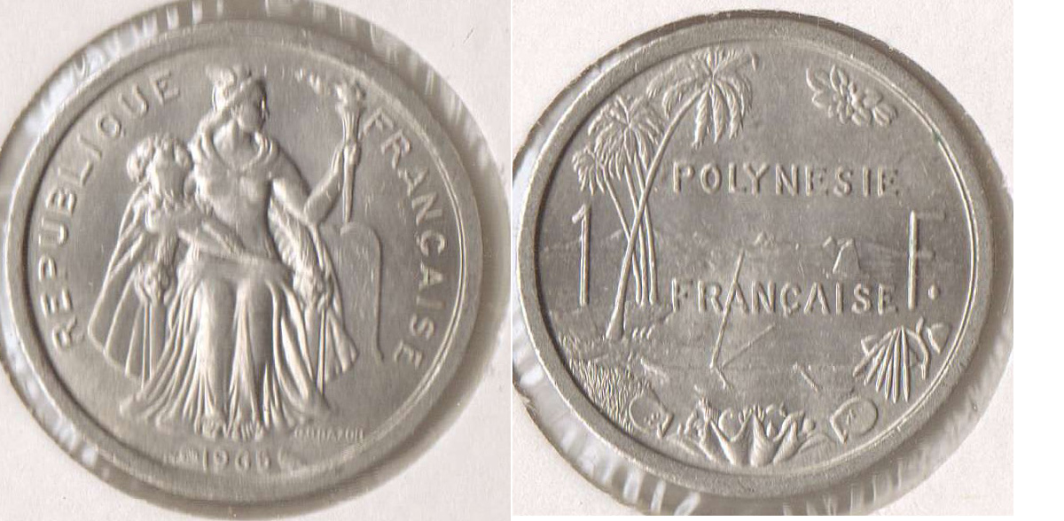 1965 french polynesia 1 franc2.jpg