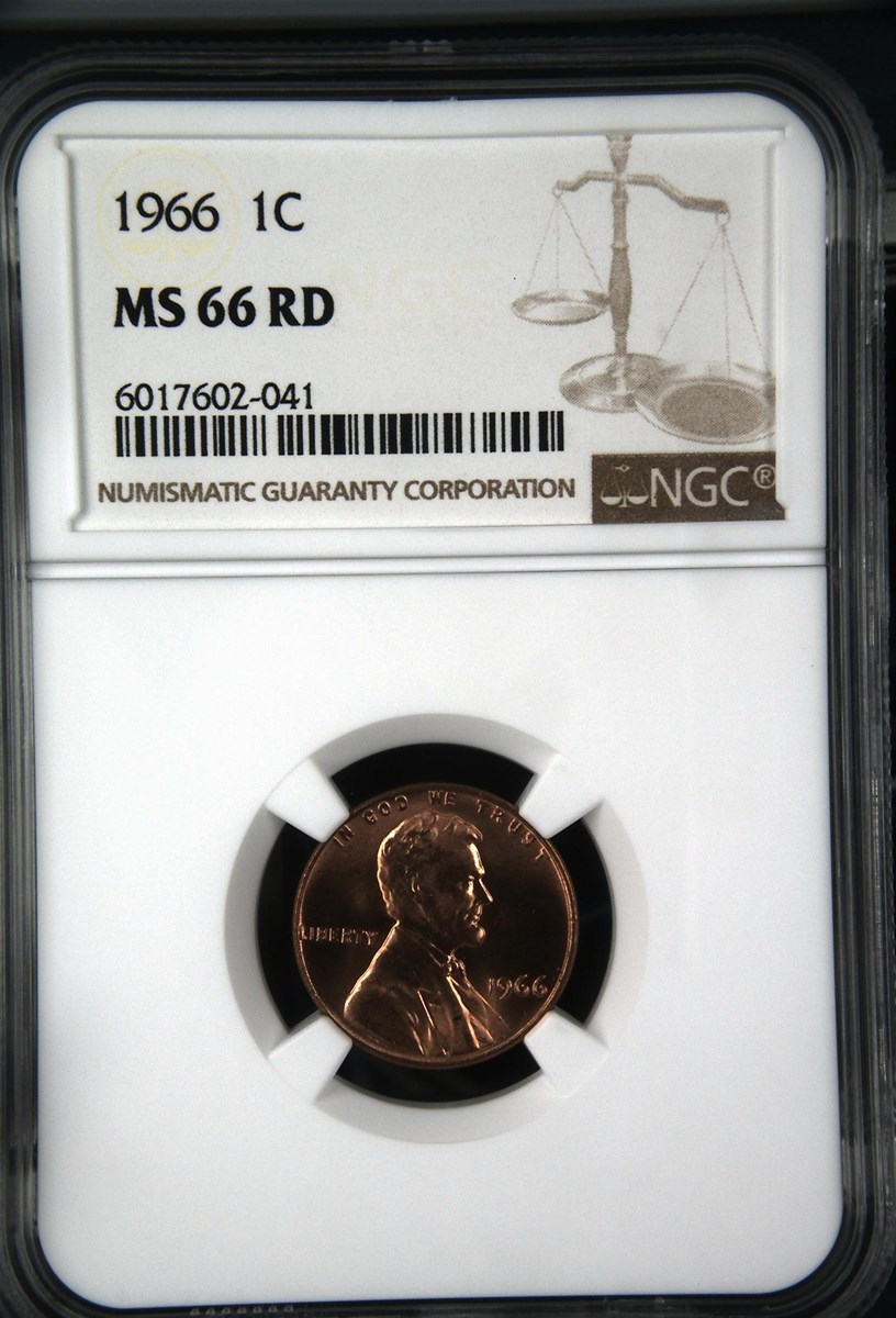 1966 1C MS66 RD NGC 6017602-041 Slab Obverse.jpg