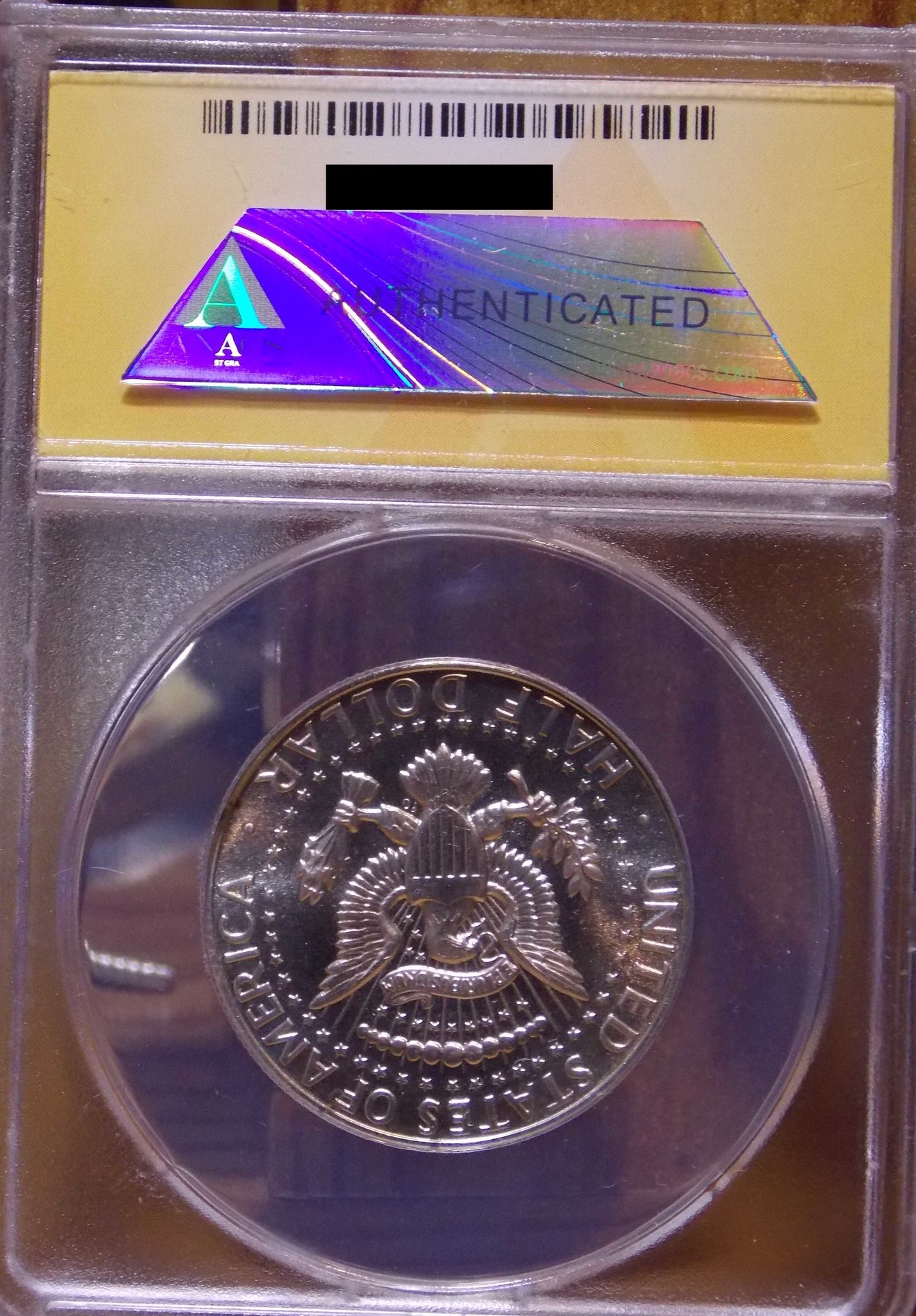 1966 ANACS SMS MS64 DDO-013 FS-103 R2Coin Show Kennedy's.jpg