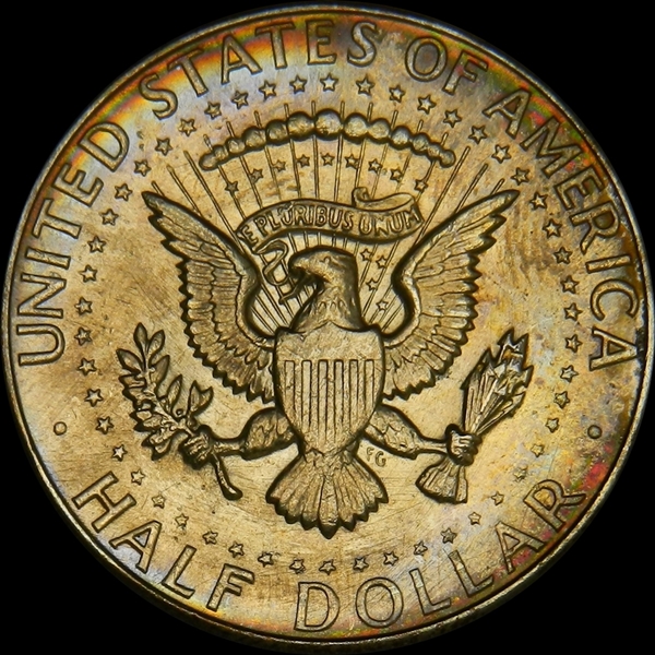 1966 Kennedy 50c SMS Coin 2 Rev.JPG