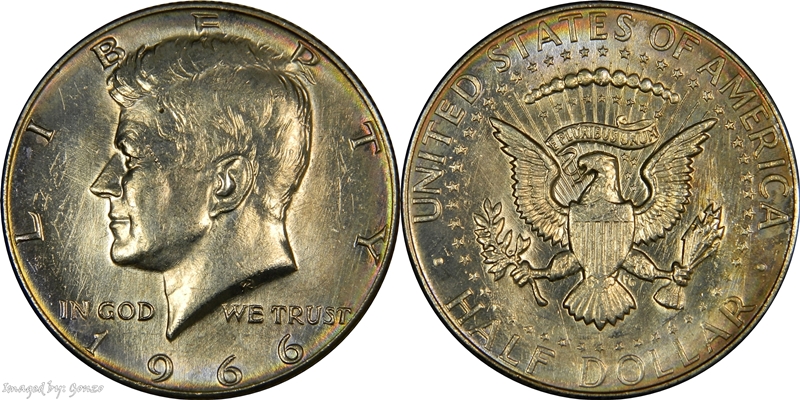 1966 Kennedy Half Dollar Coin 1 Combo 4.jpg