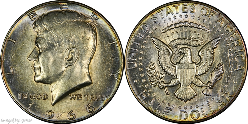 1966 Kennedy Half Dollar Coin 2 Combo 3.jpg