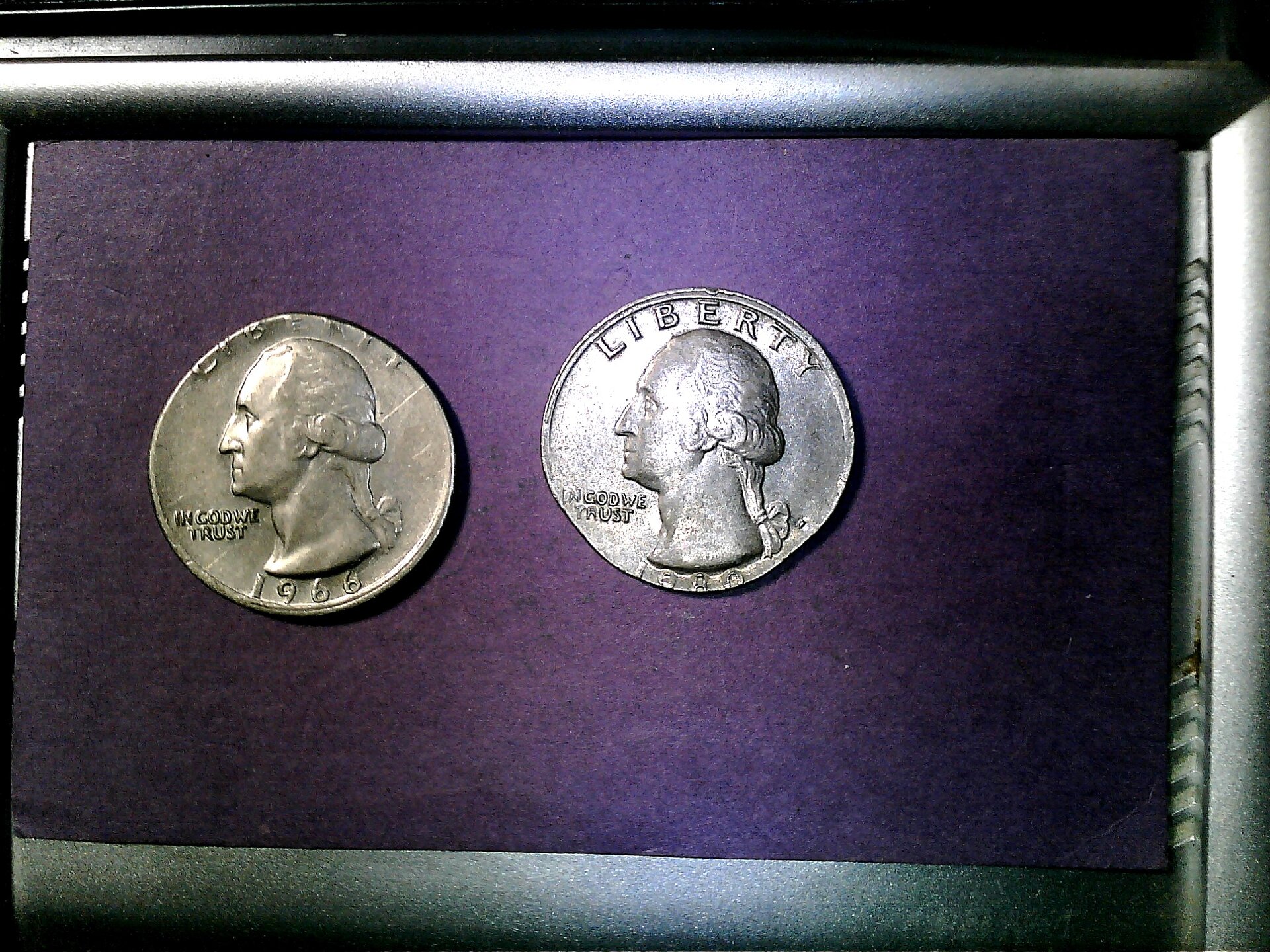 1966 P 1980 P on Nickel planchet obv.jpg